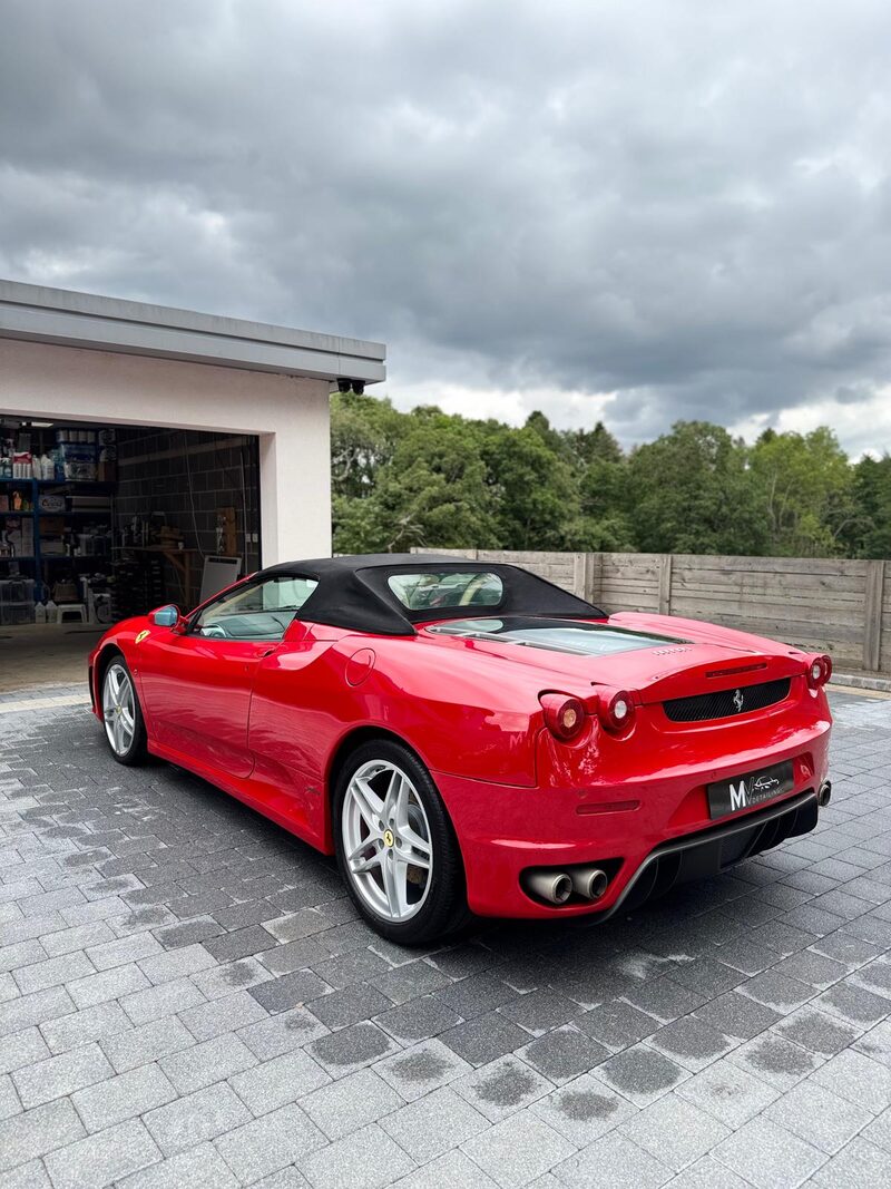 Ferrari F430 Spider detailed by MV Detailing in the West Midlands